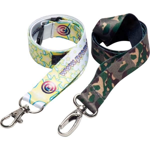 Hot Sale Dye Sublimated Printing Polyester Lanyard