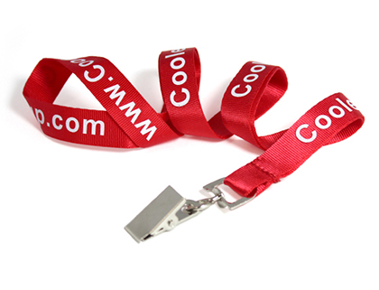 Fashion eco friendly promotional nylon printed keycord lanyard