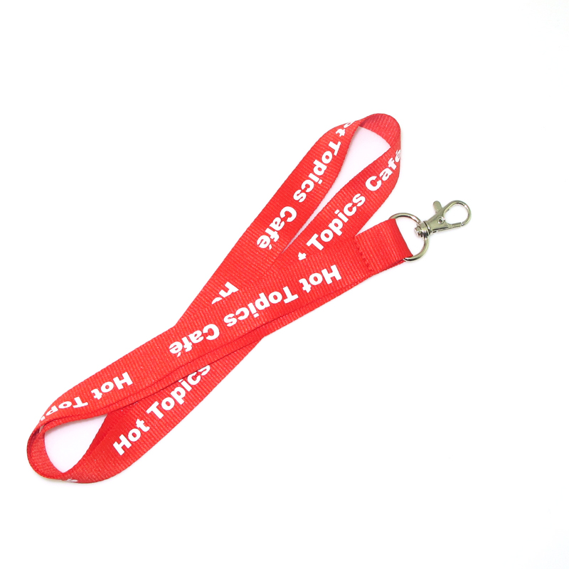 Cheap advertising custom printed lanyard  