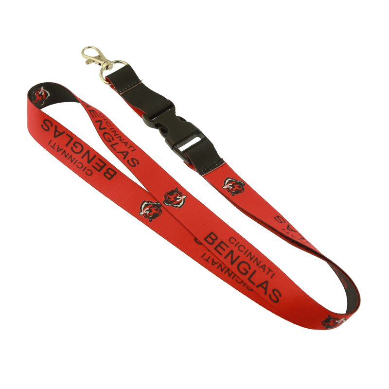 Custom Heat Transfer Printed Polyester Lanyards