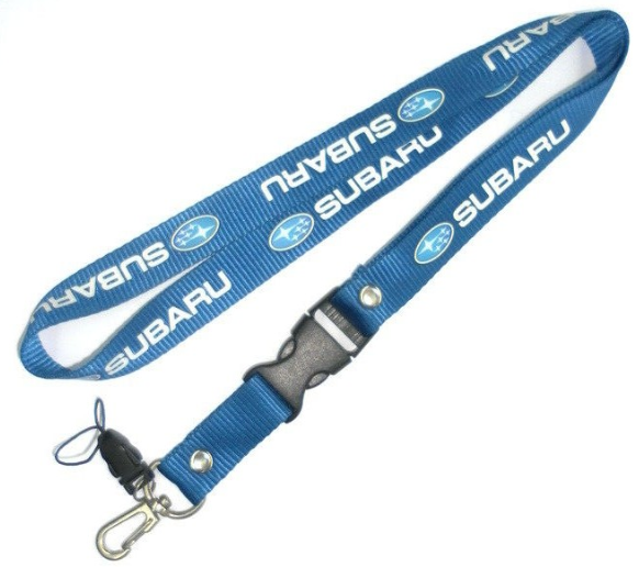 Free samples promotional customized nylon lanyard