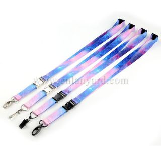 VibrantPrint Heat Transfer Lanyard for Custom Branding with Full-Color Print