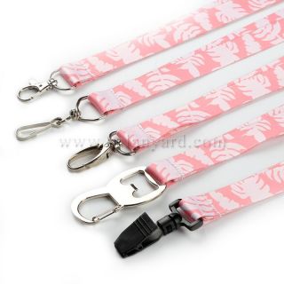 Wholesale Cheap Custom Silk Printing Woven Nylon Jacquard Polyester Lanyards With Logo Custom