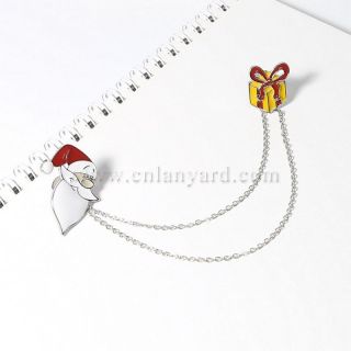 Custom Christmas Lapel Pin with Holiday Designs for Gifts Parties and Seasonal Decorations