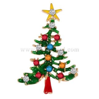 Premium Christmas Enamel Lapel Pin Set with Santa Holiday Gift Collectible Designs