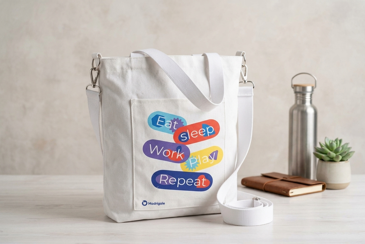 Double the Function, Double the Impact: The Versatile 2-Way Custom Canvas Bag